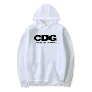 CDG Comme Des Garcons Hoodie White
