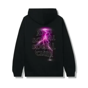 Anti Social Social Club Save Your Tears Hoodie Sweatshirt Men Black