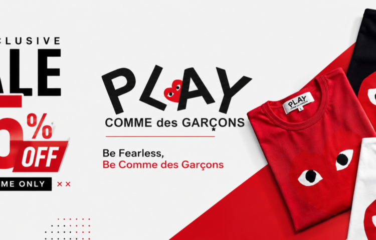 Comme des Garcons Play Size Guide UK